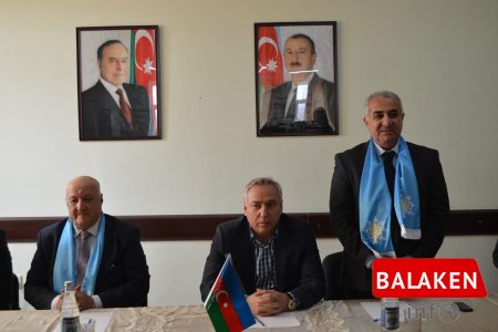 Deputatlığa namizəd Nəsib Məhəməliyev Şambul kəndində seçicilərlə görüş keçirdi