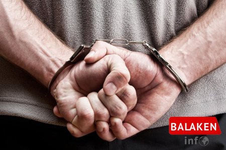 Balakəndə narkotik istifadəçisi həbs olunub
