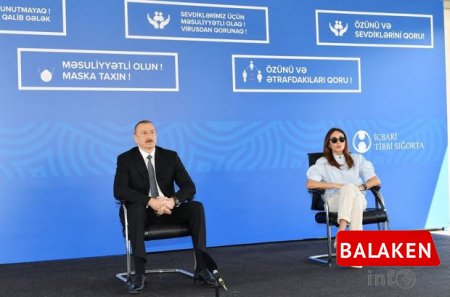 İlham Əliyev və Mehriban Əliyeva üç modul tipli xəstəxananın açılışında olublar - FOTO/VİDEO