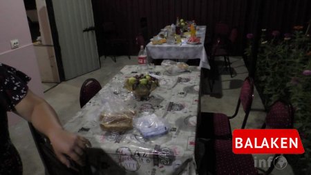 Balakəndə nişan mərasimi keçirənlər cərimələnib - FOTO