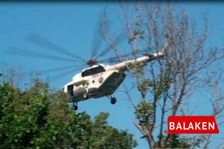Balakəndə əməliyyat: Narkobaron helikopterin müşayiəti ilə tutuldu - VİDEO