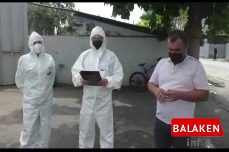 Balakəndə yaşadığı ünvanı tərk edən 2 koronavirus xəstəsi barəsində cinayət işi başlanılıb