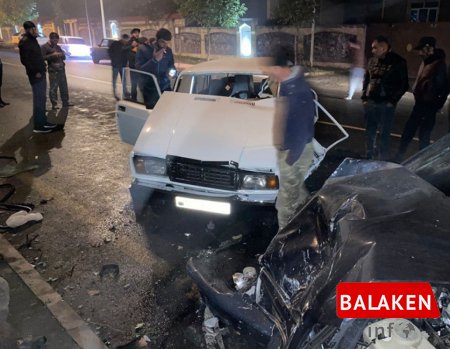 Balakəndə qəzada xəsarət alan 3 nəfərdən biri ölüb - FOTO