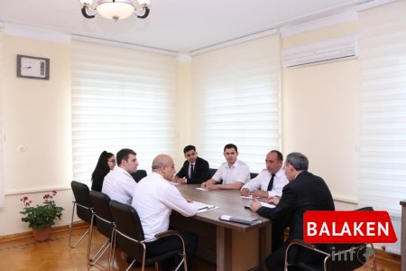 Kamran Əliyev Zaqatala rayon prokurorluğunun inzibati binasında Zaqatala, Qax və Balakən rayonlarından olan vətəndaşları qəbul edib