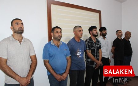 Balakən polisi və Daxili Qoşunlar birgə əməliyyat keçirib, 7 nəfər saxlanılıb