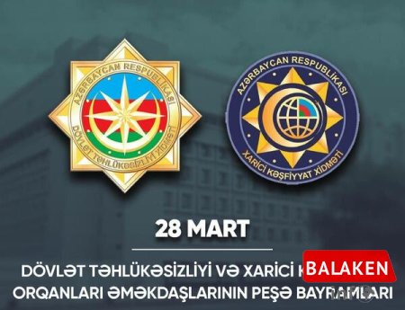 Bu gün Azərbaycan təhlükəsizlik orqanlarının yaranmasından 104 il ötür