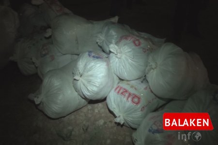 Balakəndə “qara bazar”da dəyəri 600 min manat olan narkotik vasitə dövriyyədən çıxarılıb - FOTO