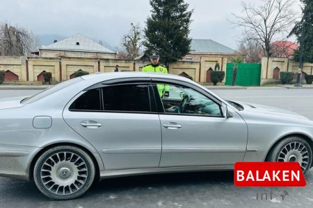Balakəndə narkotikin təsiri altında və sərxoş vəziyyətdə avtomobil sürən onlarla sürücü saxlanılıb - FOTO
