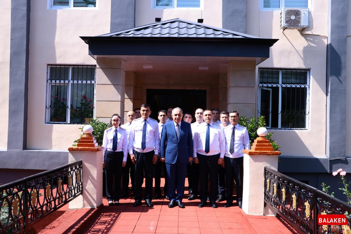 Baş prokuror Balakən rayonunda vətəndaşları qəbul edib