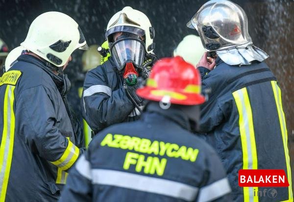 Balakəndə ev yanıb, 31 yaşlı qadın xəsarət alıb