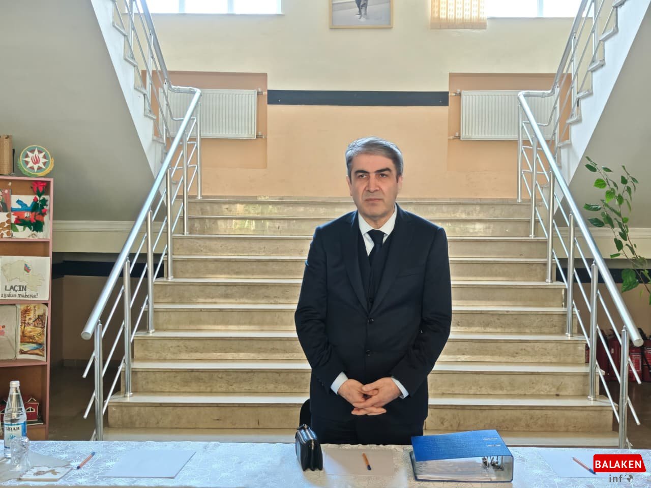 Balakən Rayon İcra Hakimiyyətinin başçısı Natiq Ağayev Katex kəndində səyyar qəbul keçirib