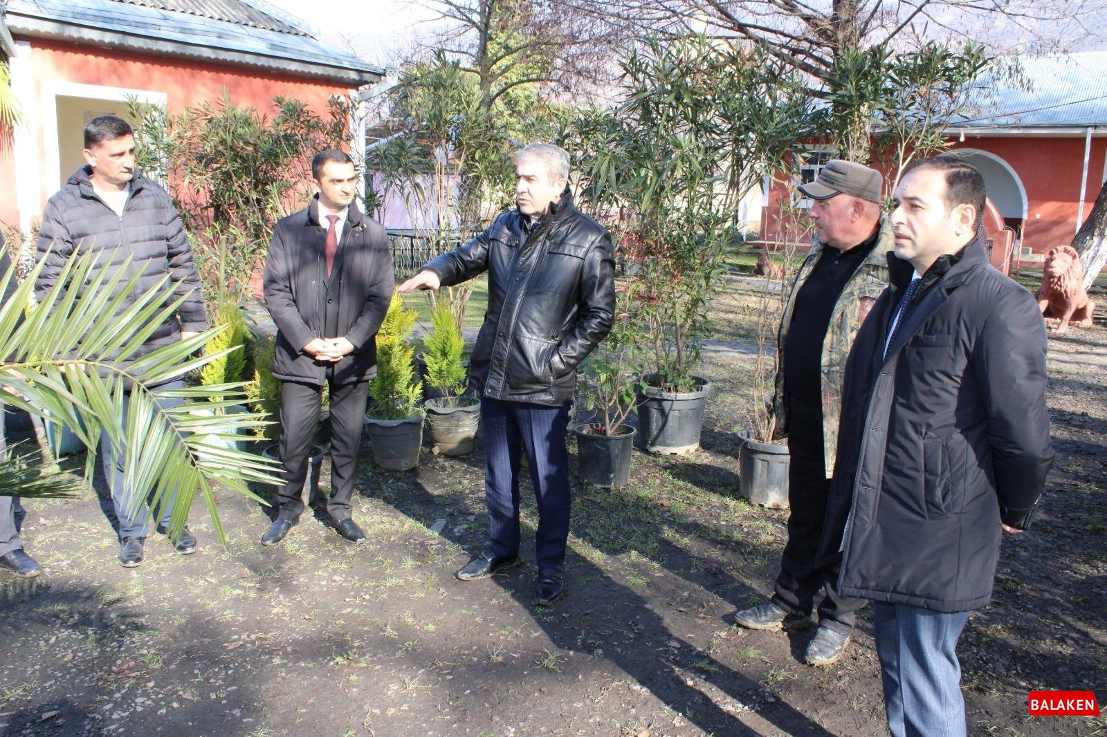 Balakən RİH-nin başçısı cənab Natiq Ağayev  sahibkarlarla görüşdə sahibkarın arzusunu həyata keçirdi