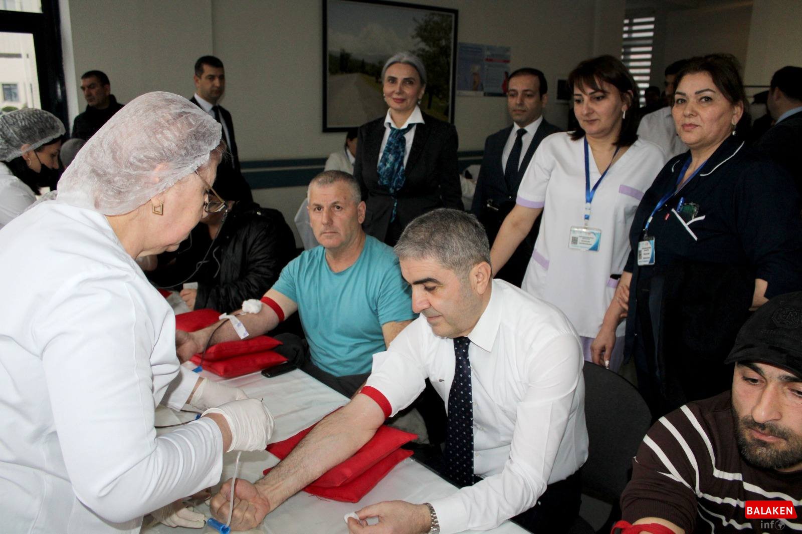 Balakəndə qanvermə aksiyası keçirilib