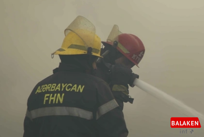 Balakəndə yanğın hadisəsi baş verib