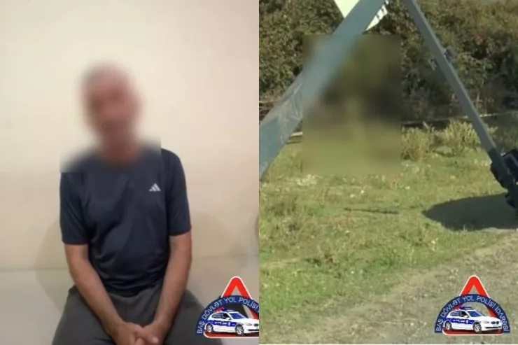 Katexdə yuxulu halda maşını radara çırpan sürücü DANIŞDI