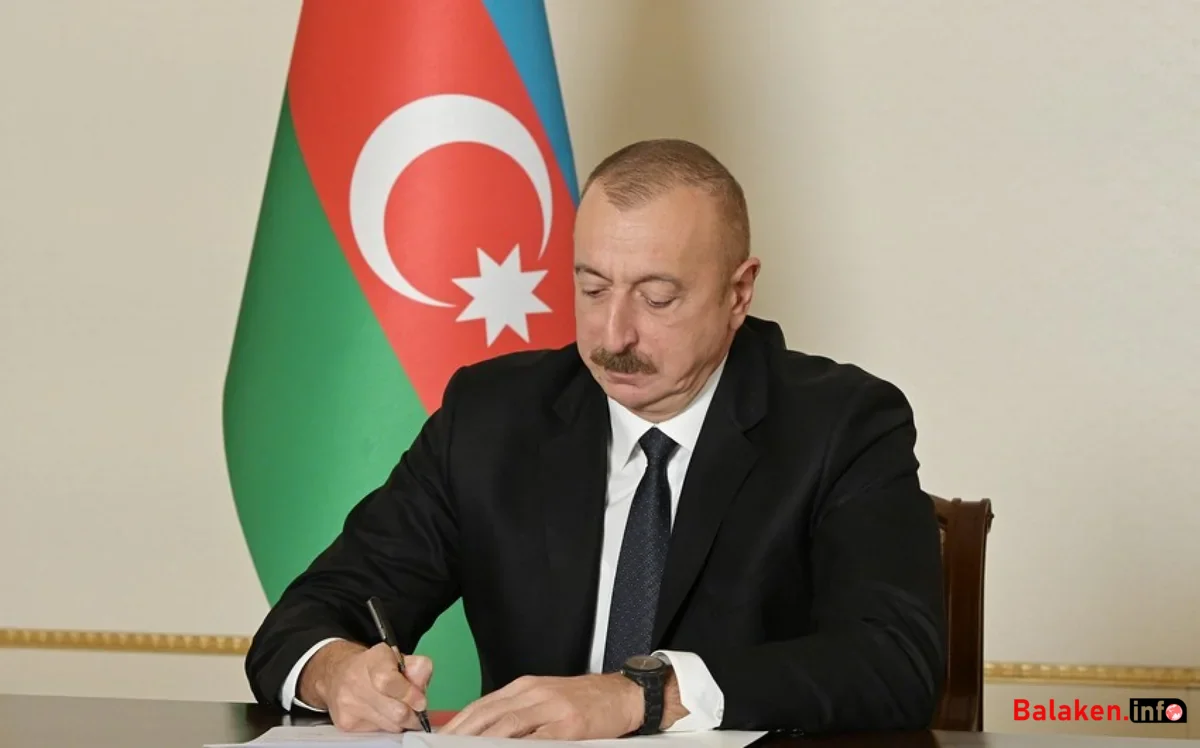 Prezident İlham Əliyev Balakən Rayon Məhkəməsinə yeni hakim təyin edib